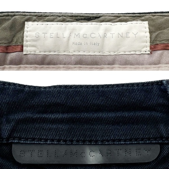 Stella McCartney Vintage Moto Skinny Jeans Size 29/6 Black Biker Denim Vtg Y2K - Picture 4 of 12